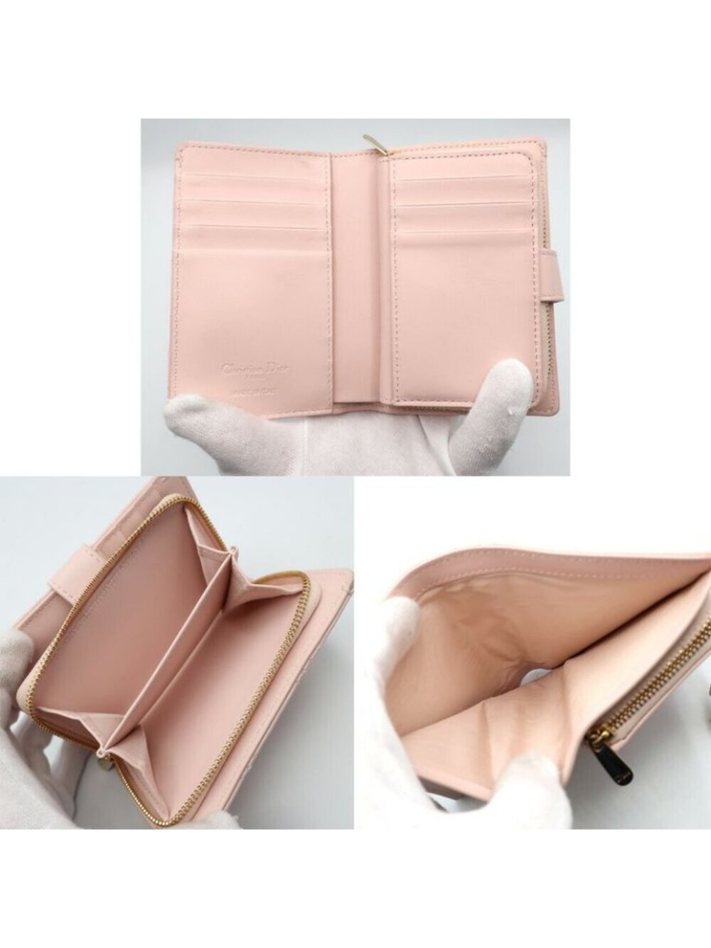 Dior My Dittany Wallet Lambskin Pink - Picture 7 of 9